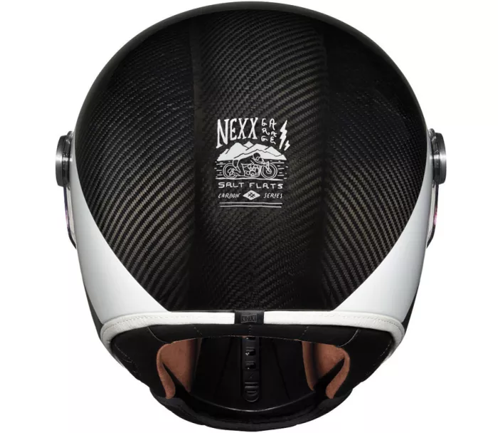 Helma na moto NEXX X.G100R SALT FLATS carbon white