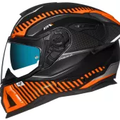 Helma na moto NEXX SX.100R SKIDDER orange/black MT vel. 2XL