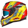 Helma na motorku Nexx SX.100 Gigabot red/yellow MT
