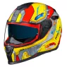 Helma na motorku Nexx SX.100 Gigabot red/yellow MT
