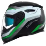 Helma na moto NEXX SX.100 Mantik black/green