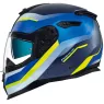 Helma na moto NEXX SX.100 Mantik blue/neon yellow MT