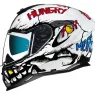 Helma na moto Nexx SX.100R Hungry miles white