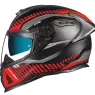 Helma na moto NEXX SX.100R SKIDDER black/red MT