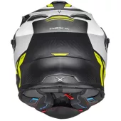 Helma na moto NEXX X.WED 2 VAAL white/neon MT vel. S