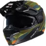Helma na moto Nexx X.Vilijord Taiga green/orange MT