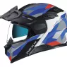 Helma na moto Nexx X.Vilijord Taiga white/blue