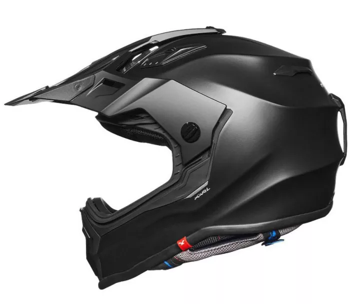 Motokrosová helma NEXX X.WRL PLAIN black MT