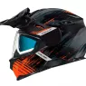 Helma na moto Nexx X.Vilijord Mudvalley black/orange