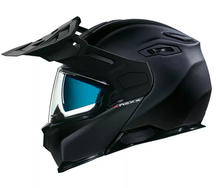 Helma na motocykl Nexx X.Vilijord Plain black MT vel. S