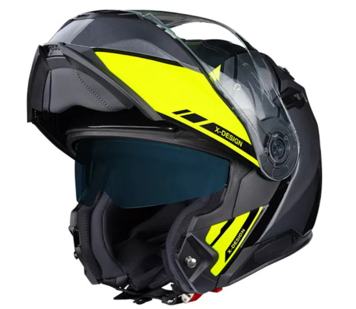 Helma na motorku Nexx X.Vilitur Hi-Viz neon/grey