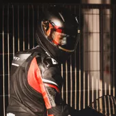 Helma na motorku Nexx X.R2 Red Line black MT