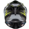Helma na moto NEXX X.WRL ATIKA grey neon