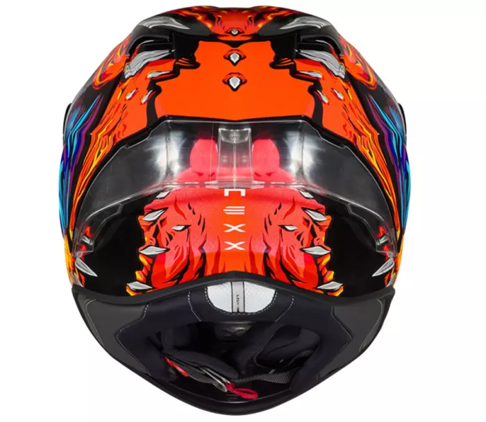 Helma na moto NEXX X.R3R ZORGA orange vel. XS