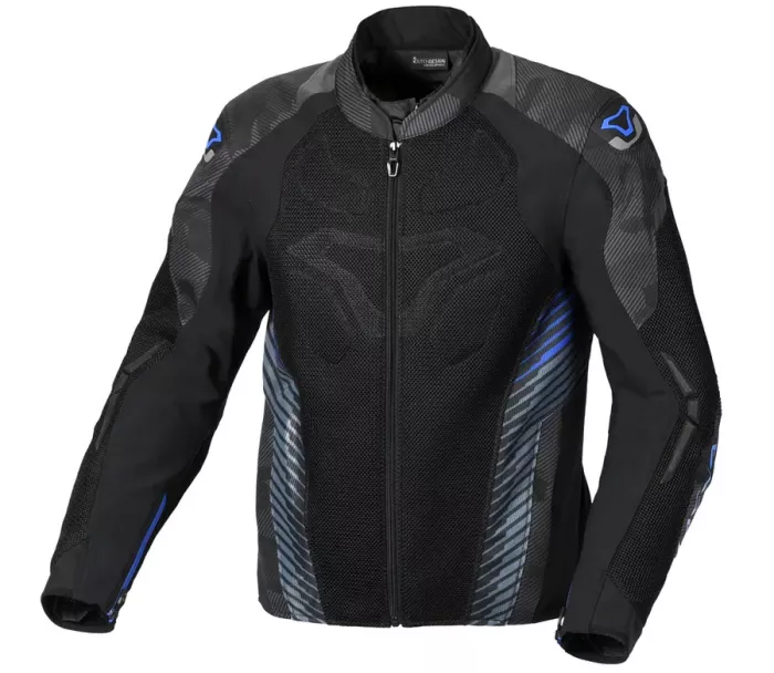 Macna Novic black grey camo/blue jacket men vel. L