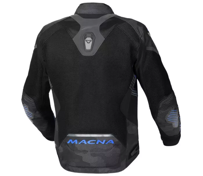 Macna Novic black grey camo/blue jacket men vel. L