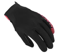 Dámske rukavice Macna Obtain leather black/pink