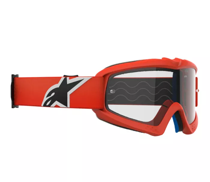 Motokrosové okuliare Alpinestars Vision Youth Corp orange/clear