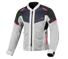 Dámska bunda Macna Orcano 2.0 light grey/black/pink
