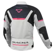 Macna Orcano 2.0 light grey/black/pink lady jacket vel. L