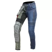 Dámske moto džínsy Trilobite Parado monolayer AAA slim fit blue (predĺžené)