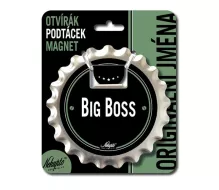 Otvárač na pivo podtácok Big boss V.I.P.