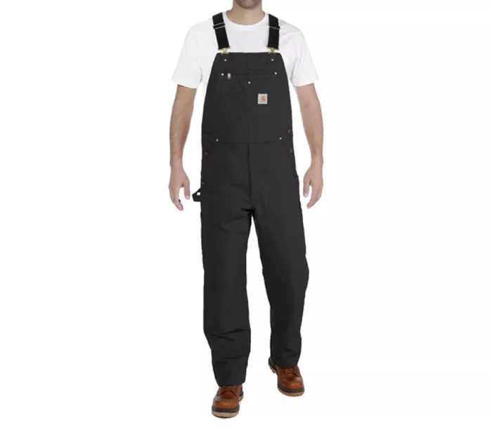 CARHARTT Relaxed Fit duck bib overall black vel.36/32