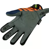 Detské MX rukavice XRC MX Pablo Youth gloves blue/orange
