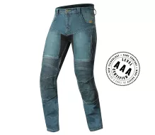 Motorkárske rifle Trilobite Parado Circuit slim fit blue level 2 - CE AAA