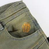 Kevlarové džíny na motorku Trilobite Parado dirty blue Slim fit