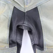Kevlarové džínsy na motocykel Trilobite Parado dirty blue (predĺženej) Slim fit