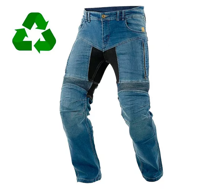 Kevlarové džíny na motorku Trilobite Parado Recycled men blue vel. 34