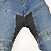 Kevlarové džínsy na moto Trilobite Parado blue SLIM (predĺženej) veľ. 34