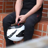 Pánske džínsy Trilobite Parado doublelayer AAAA slim fit black level 2