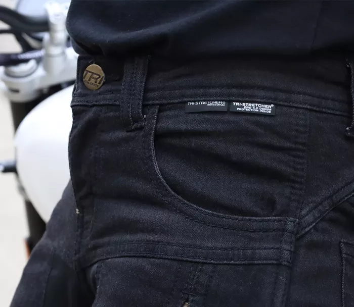 Dámske džínsy Trilobite Parado doublelayer AAAA slim fit black level 2