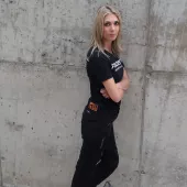 Dámske džínsy Trilobite Parado doublelayer AAAA slim fit black level 2