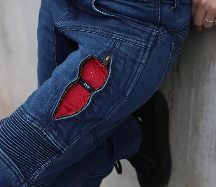 Trilobite Parado doublelayer AAAA slim fit ladies jeans blue level 2