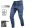 Pánske nohavice na moto Trilobite Parado monolayer AAA slim fit blue (Skrátené)