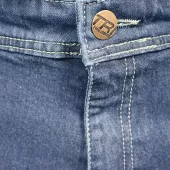 Dámske džínsy na moto Trilobite 661 Parado skinny fit blue level 2 (predĺžené)