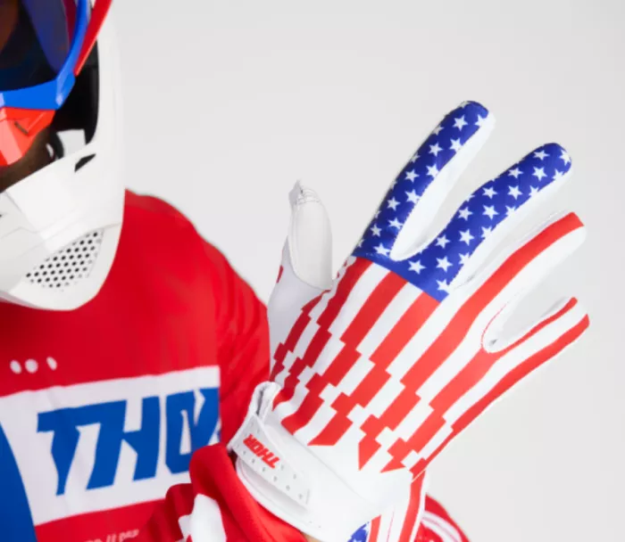 Thor 3330 - 8208 Launchmode rukavice patriot vel.M