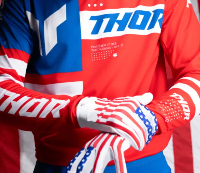 Thor 3330 - 8208 Launchmode rukavice patriot vel.M