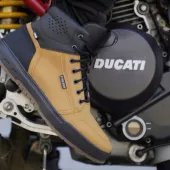 Pánske tenisky na moto Falco Patrol 2 camel brown