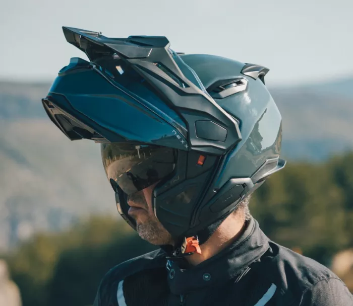Výklopná helma NEXX X.LIFECOUNTRY Plain wild blue