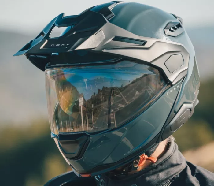 Výklopná helma NEXX X.LIFECOUNTRY Plain wild blue