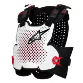 Chránič hrudí a zad Alpinestars A-4 Plasma black/red/white