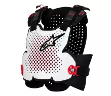 Chránič hrudí a zad Alpinestars A-4 Plasma black/red/white