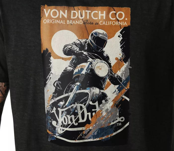 Pánske tričko Von Dutch Poster black