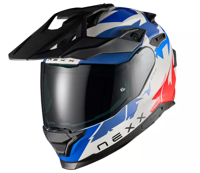 Adventure helma NEXX Y.Travl Primal blue/red