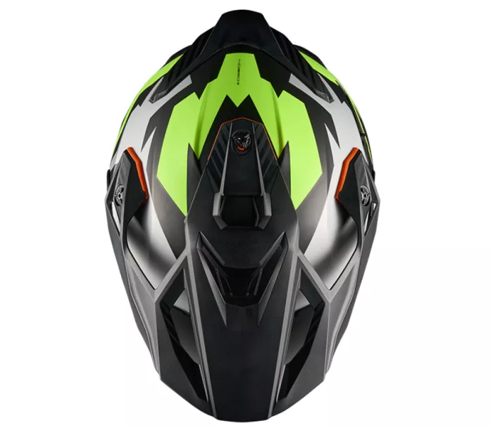 Helma na moto NEXX Y.Travl Primal neon/black MT