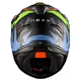 Helma na moto NEXX Y.Travl Primal neon/black MT